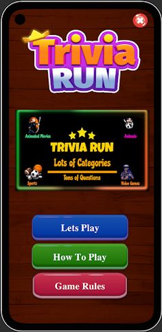 Trivia Run - Screenshot 1