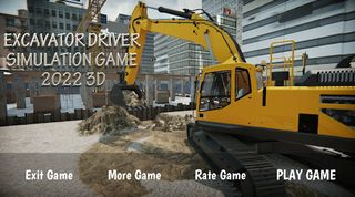 Riding a Excavator Simulator - Screenshot 1