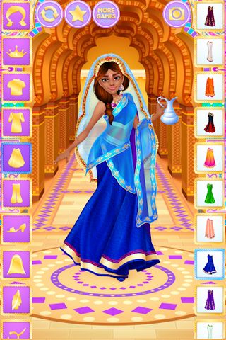 Indian Princess Dress Up - Screenshot 3
