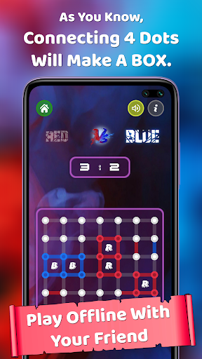 Line2Box : Dots and Boxes Game - Screenshot 2