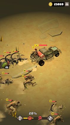 Wasteland Battle Chase - Screenshot 3