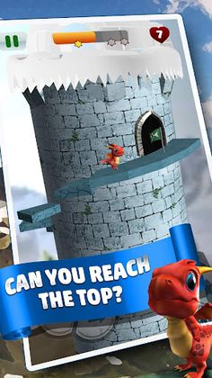 🏰 Dragon Climb - Spiral Tower - Screenshot 3