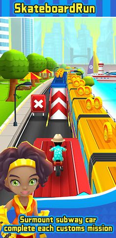 Skateboard Run - Screenshot 2