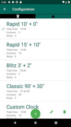 Chess Clock - Screenshot 2