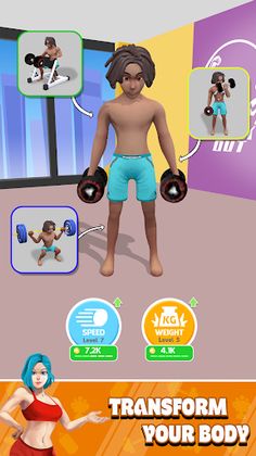 Idle Workout Fitness: MMA Club - Screenshot 1