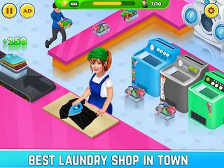 Laundry Shop Washing Games Sim - Screenshot 3