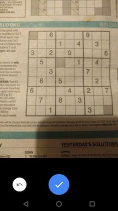 Sudoku Scanner - Screenshot 2