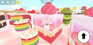 Cake and Sweet Girl Parkour - Screenshot 2
