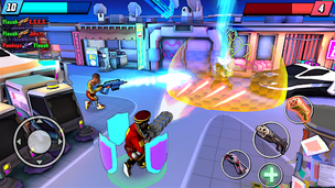 Gridpunk Battle Royale 3v3 PvP - Screenshot 2