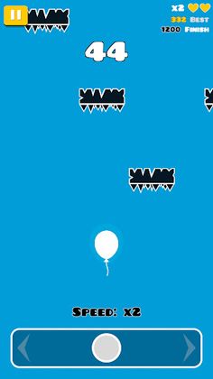 Balloon Dash : Geometry fly - Screenshot 1