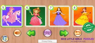 Nice Little Girls Puzzles - Screenshot 2