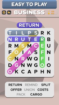 Word Search Games: Find Words - Screenshot 1