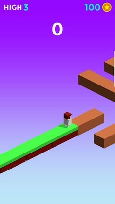 Pixel Runner: Swing Bridge - Screenshot 1