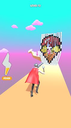 Super Hero Rush - Screenshot 1