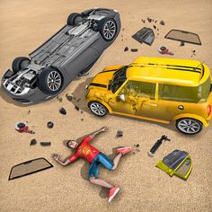 Demolition Derby Car Games 3D - Screenshot 3