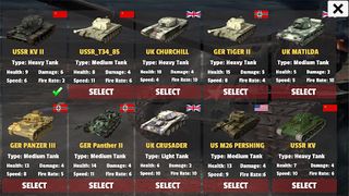Warfare of Tanks - Screenshot 2