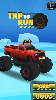 Monster Truck 3D Runner - Screenshot 1