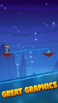 Space Stick Man Hero Endless - Screenshot 3