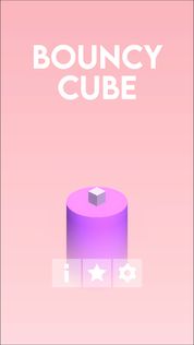 Bouncy Cube - Endless Jumping - Screenshot 1