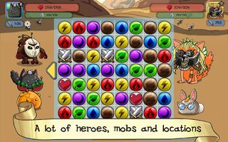 Fluffy Adventure - Match3 RPG - Screenshot 2