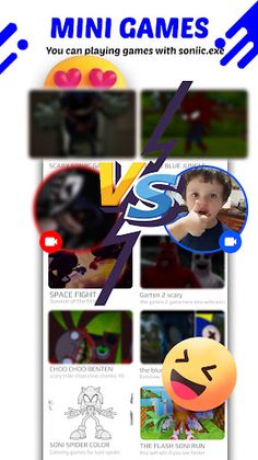 creepy soniic call & games - Screenshot 3