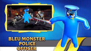 BLUE MONSTER POLICE OFFICER - Screenshot 2