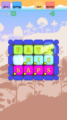 Swapping Words Puzzle - Brain - Screenshot 3