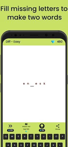Missing Letters Make Two Words - Screenshot 4