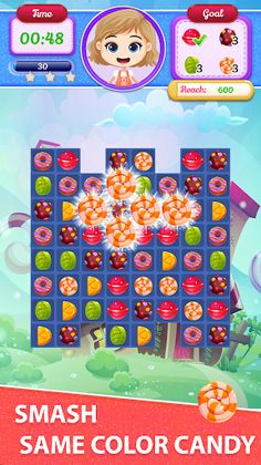 Candy Land Puzzle : Match Game - Screenshot 3