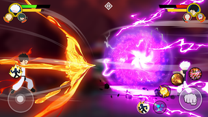 Stickman Cursed Fight 3v3 - Screenshot 2