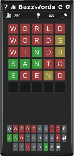 BuzzWords - Screenshot 1