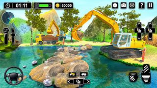 Heavy Sand Excavator 3D Sim - Screenshot 2