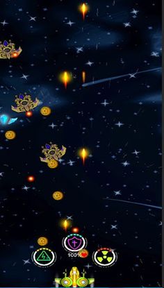 Astro galaxy Space Strike - Screenshot 2