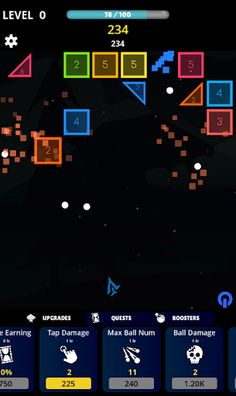 Idle Shoots: Infinite Bricks - Screenshot 2