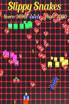 Slippy Snakes & centipedes - Screenshot 1