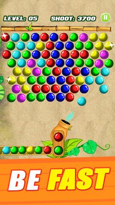 Jungle Shooter Bubble Mania - Screenshot 2