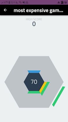 most expensive game HEXTRIS - Screenshot 4