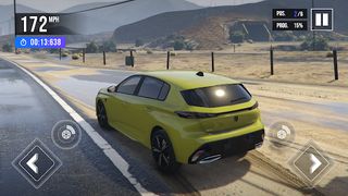 Car Game: City Drive Peugeot - Screenshot 3