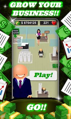Idle office game. Manager girl - Screenshot 4