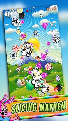 Kids Egg & Candy Slicer Game - Screenshot 2