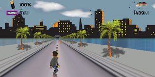 Skate Runner 1984 - Screenshot 1