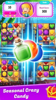 Candy Smash Crazy: Match 3 Fun - Screenshot 4