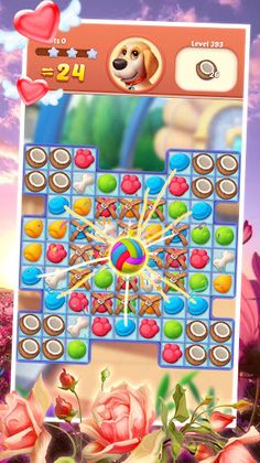 Puppy Diary: Match 3 Game - Screenshot 2