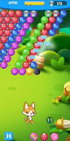 fox bubble shooter - Screenshot 3