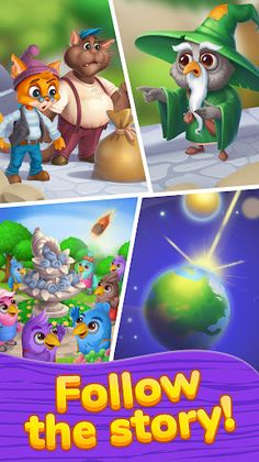 Birds World: Merge & Adventure - Screenshot 1