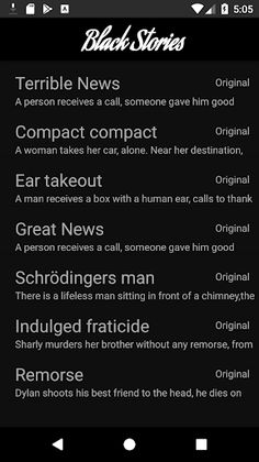 Black Stories (Original Storie - Screenshot 2