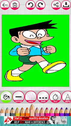 Paint The Sketch - A Coloring  - Screenshot 3