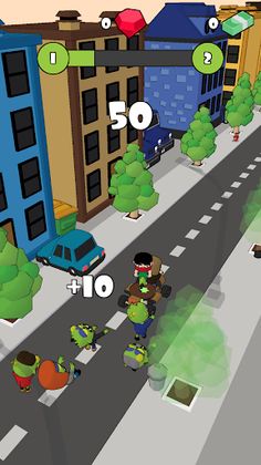 Race With Zombies - Screenshot 1