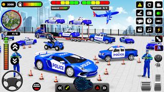 US Police Truck Transport Game - Screenshot 2