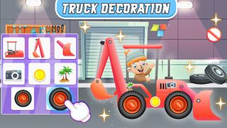 Kids Construction Truck Repair - Screenshot 3